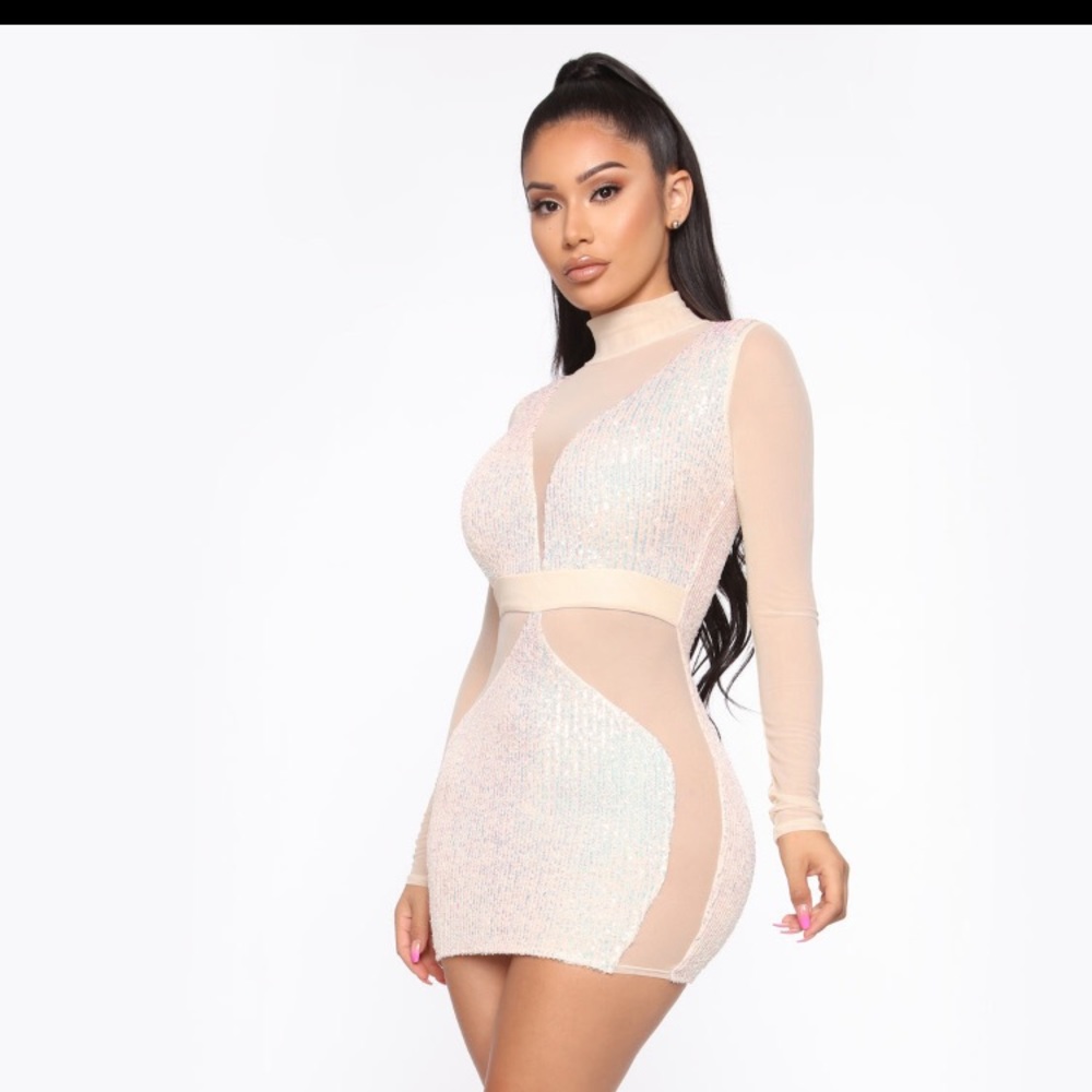 Fashion Nova sequin dress